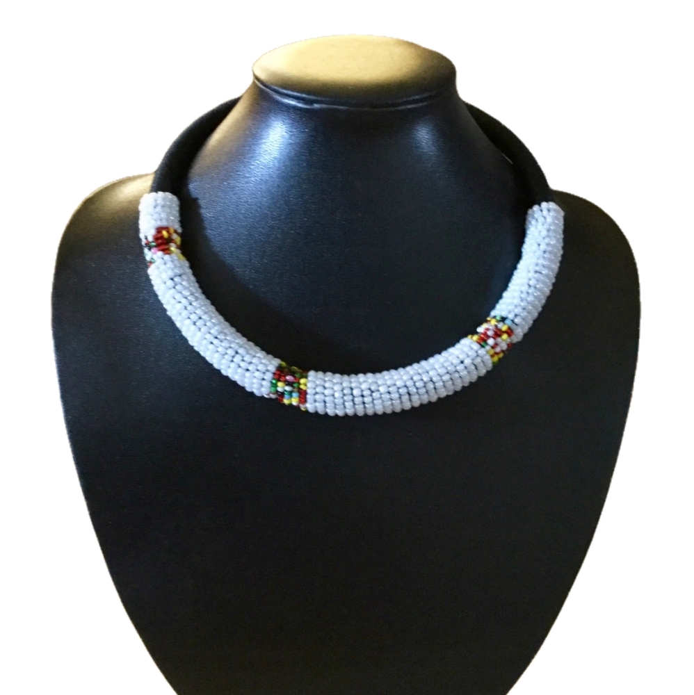 African Beaded Chocker- NEW